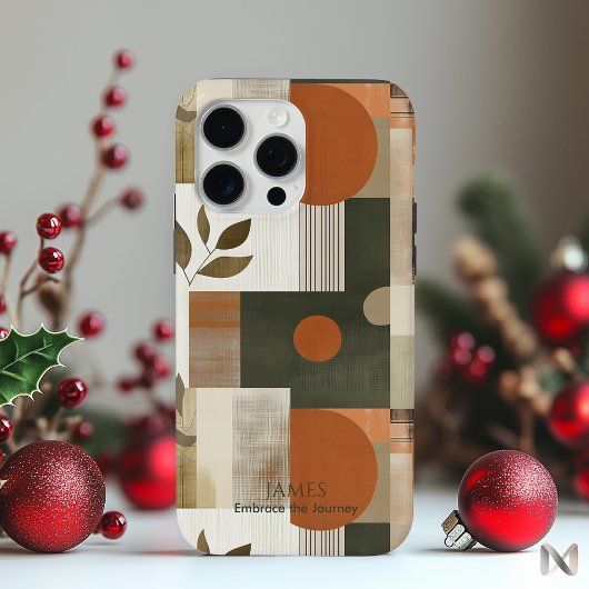Abstract Minimalistische Natuur-Inspiratie  Case-Mate iPhone Case