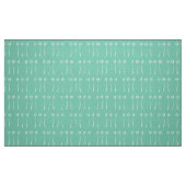 Abstract Mint Art Deco Tulip Floral Pattern Stof (Fat Quarter)