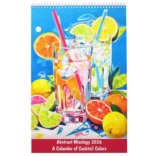 Abstract Mixology 2026 – Een Kalender van Cocktail (Hoes)
