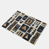 Abstract modderlakenpatroon deurmat (Schuin)