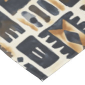 Abstract modderlakenpatroon tafelkleed (Gekanteld)