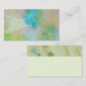 abstract model voor visitekaartjes dubbelzijdig (Voorkant / Achterkant)