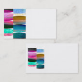 abstract model voor visitekaartjes dubbelzijdig (Voorkant / Achterkant)