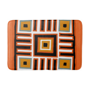 Abstract modern Afrikaans tribale patroon Badmat