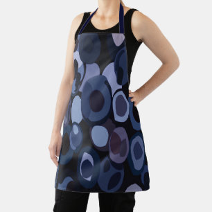 Abstract Modern Blueberry Schort