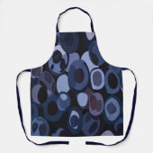 Abstract Modern Blueberry  Schort (Voorkant)
