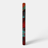 Abstract Modern Colourful Cool Artistic Pattern Samsung Galaxy Hoesje (Linkerkant)