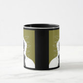 Abstract, Modern, Creatief, Appliqué Kussen Mok (Midden)