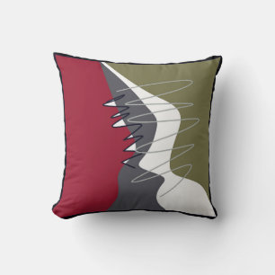 Abstract, modern, creatief, toegepast Sierkussen
