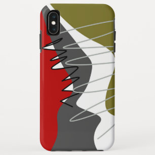 Abstract, modern, creatief, toegepast Sierkussen Case-Mate iPhone Case