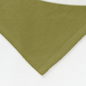 Abstract, modern, creatief, toegepast Sierkussen Fleece Deken (Hoek)