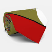 Abstract, modern, creatief, toegepast stropdas (Opgerold)