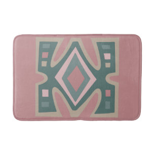 Abstract modern deco Afrikaanse boho-patroon Badmat