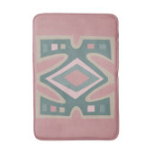 Abstract modern deco Afrikaanse boho-patroon Badmat (Voorkant Verticaal)