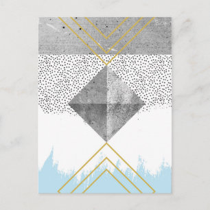 Abstract modern design briefkaart