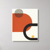 Abstract modern design canvas afdruk (Voorkant)