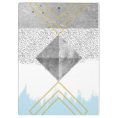 Abstract modern design klembord (Achterkant)