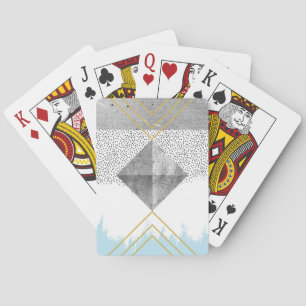 Abstract modern design pokerkaarten