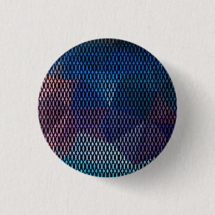 Abstract modern donker paars violet kleurenpalet ronde button 3,2 cm