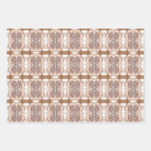 Abstract Modern Earthy Terracotta Boho Inpakpapier Vel (Voorkant)