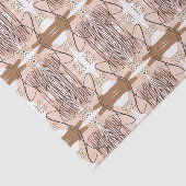 Abstract Modern Earthy Terracotta Boho Tissuepapier (Detail)