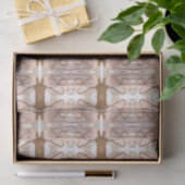 Abstract Modern Earthy Terracotta Boho Tissuepapier (Geschenk)