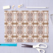 Abstract Modern Earthy Terracotta Boho Tissuepapier (Craft)