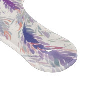  Abstract Modern Floral Feather Pattern Snijplank (Hoek)