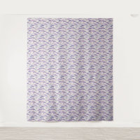 Abstract Modern Floral Feather Pattern
