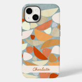 Abstract Modern Geometric Personalized Case-Mate iPhone Case (Achterkant)