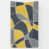Abstract, modern, geometric, trendy pattern spandoek (Verticaal)