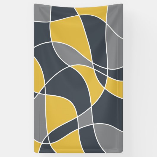 Abstract, modern, geometric, trendy pattern spandoek (Verticaal)