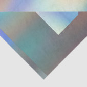 Abstract Modern Geometrisch Pastel Holografisch Tissuepapier (Detail)