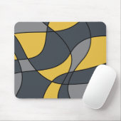 Abstract, modern, geometrisch, trendpatroon muismat (Met muis)