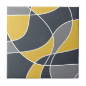 Abstract, modern, geometrisch, trendpatroon tegeltje (Voorkant)