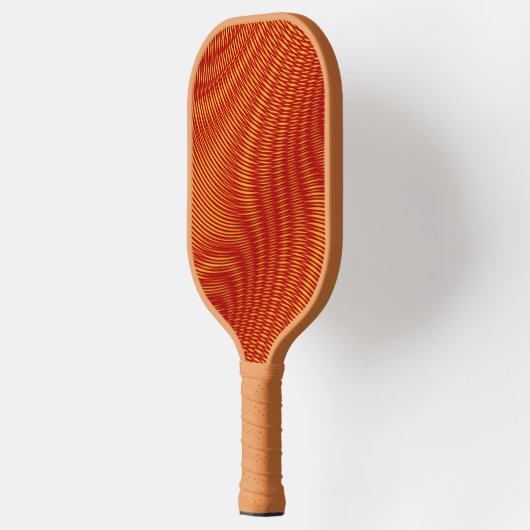  Abstract Modern Gesmolten Koper Moiré Effect Aang Pickleball Paddle (Links)