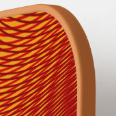  Abstract Modern Gesmolten Koper Moiré Effect Aang Pickleball Paddle (Links Detail)