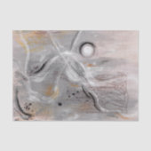 Abstract modern grijs decoupage vloeipapier tissuepapier (Voorkant)