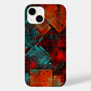 Abstract Modern Kleurrijk Koel Artistiek Patroon Case-Mate iPhone 14 Hoesje