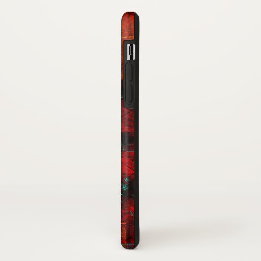 Abstract Modern Kleurrijk Koel Artistiek Patroon Case-Mate iPhone Case (Achterkant/links)