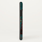 Abstract Modern Kleurrijk Koel Artistiek Patroon Case-Mate iPhone Case (Achterkant/rechts)