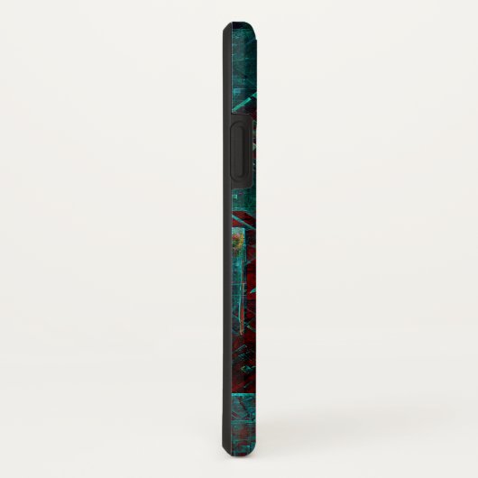 Abstract Modern Kleurrijk Koel Artistiek Patroon Case-Mate iPhone Case (Achterkant/rechts)