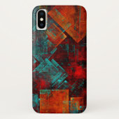 Abstract Modern Kleurrijk Koel Artistiek Patroon Case-Mate iPhone Case (Achterkant)