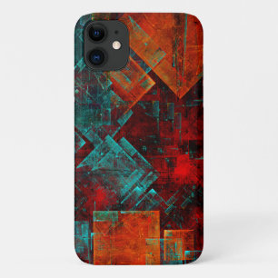 Abstract Modern Kleurrijk Koel Artistiek Patroon Case-Mate iPhone Case