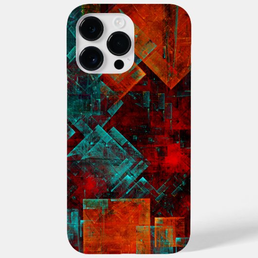 Abstract Modern Kleurrijk Koel Artistiek Patroon Case-Mate iPhone Case (Achterkant)