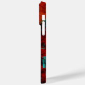 Abstract Modern Kleurrijk Koel Artistiek Patroon Case-Mate iPhone Case (Achterkant / Links)