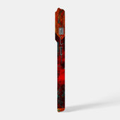 Abstract Modern Kleurrijk Koel Artistiek Patroon iPhone Hoesje (Linkerkant)