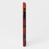 Abstract Modern Kleurrijk Koel Artistiek Patroon iPhone Hoesje (Linkerkant)