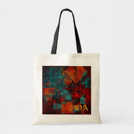 Abstract Modern Kleurrijk Koel Artistiek Patroon Tote Bag