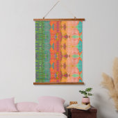 Abstract modern kleurrijk patroon Hangende Tapestr Hangend Wandkleed (Slaapkamer)